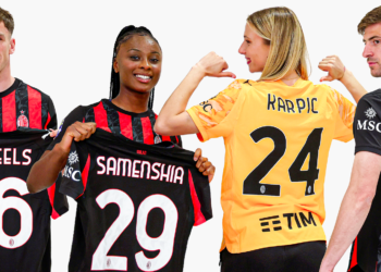 Mother’s day: for the third year, AC Milan takes to the pitch wearing their mothers’ maiden names