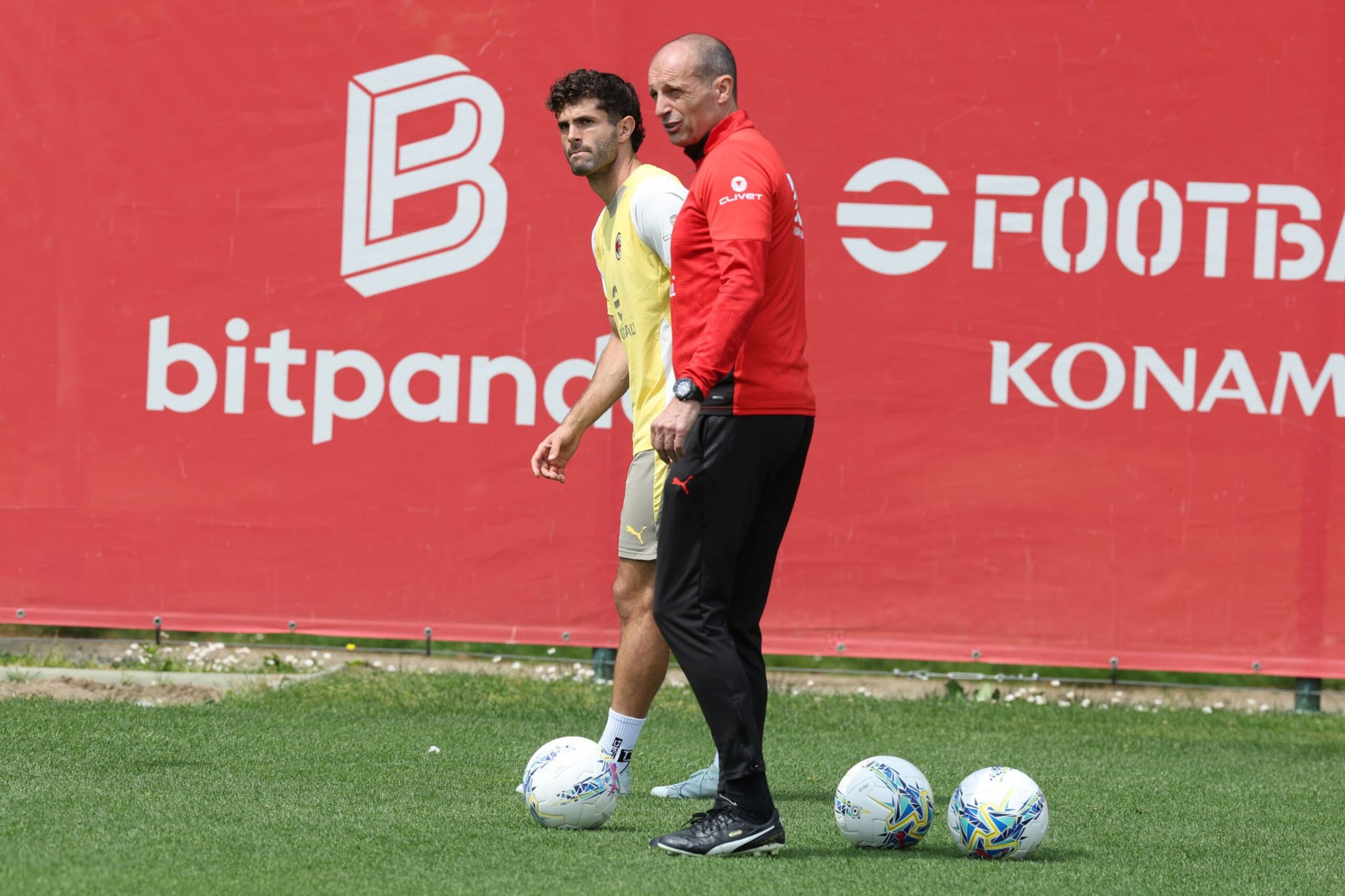 Massimiliano Allegri AC Milan Christian Pulisic