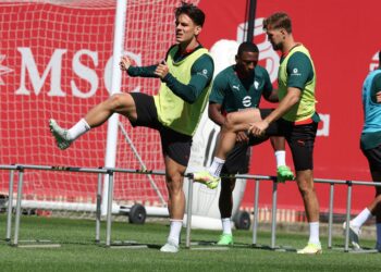 Ardon Jashari at Milanello