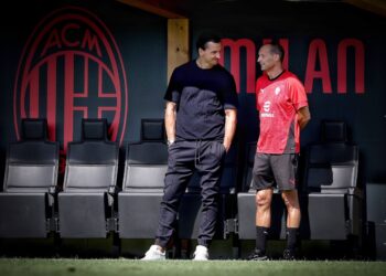 Massimiliano Allegri AC Milan Zlatan Ibrahimovic