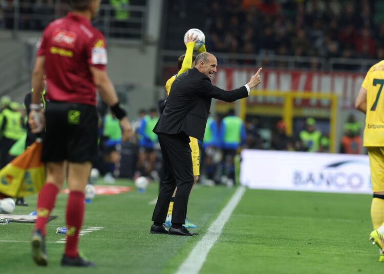 Massimiliano Allegri of AC Milan