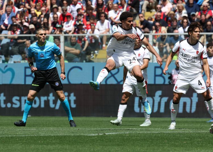 Zachary Athekame scores vs Genoa