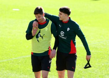 Davide Bartesaghi Matteo Gabbia AC Milan ميلان بارتيساغي غابيا