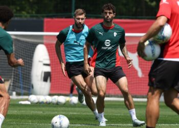 Christian Pulisic and Strahinja Pavlovic