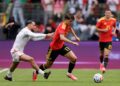 Charles De Ketelaere of Belgium and Mohamed Belhadj Mahmoud of Tunisia