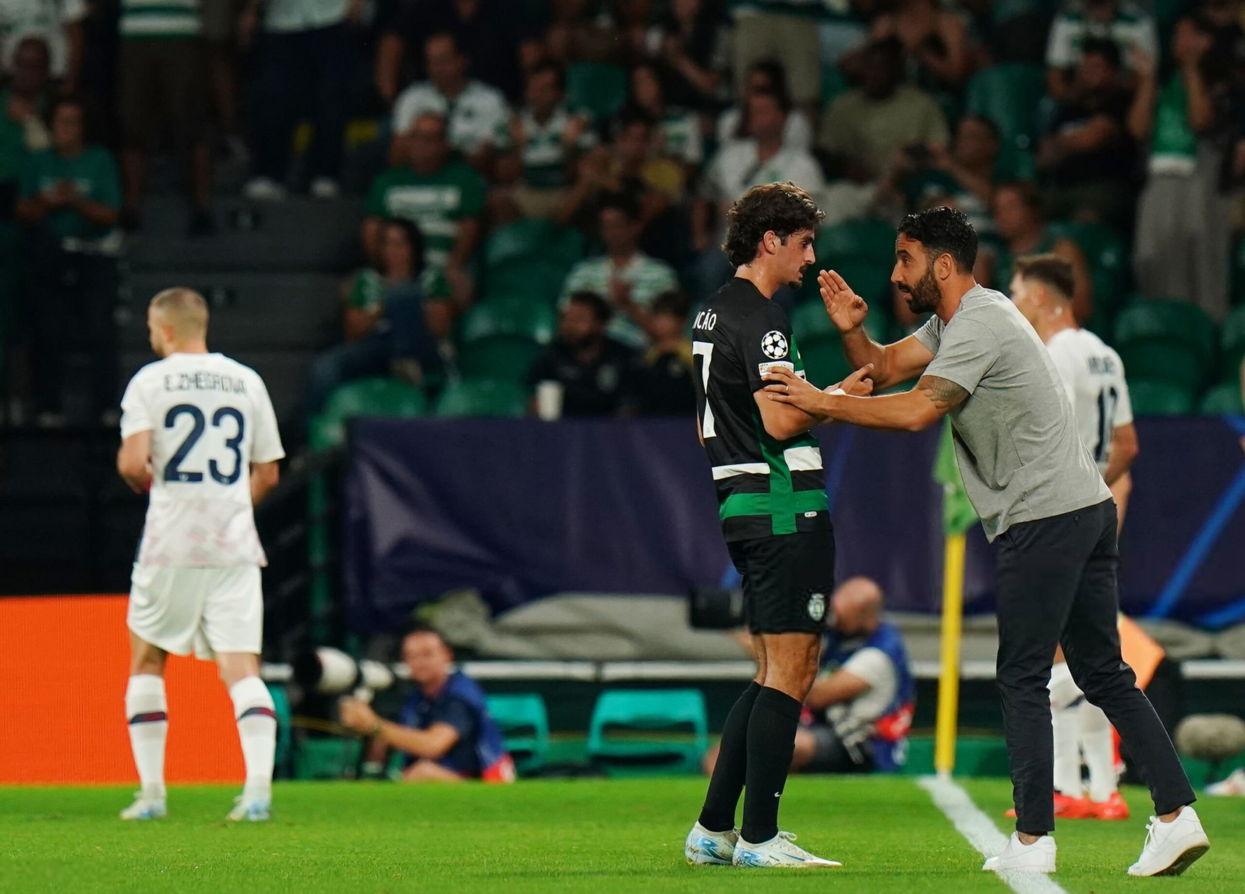 Ruben Amorim and Francisco Trincao