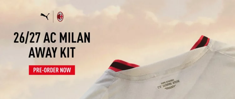 “After Istanbul, there is always Athens” – AC Milan’s away kit for the new 26/27 season