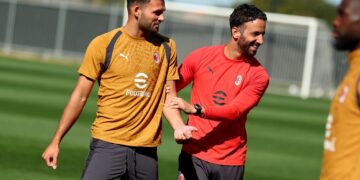 Ruben Amorim and Gonçalo Ramos AC Milan ميلان أموريم راموس
