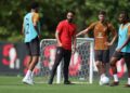 Ruben Amorim Samuel Chukwueze and Matteo Gabbai AC Milan أموريم تشوكويزي غابيا ميلان