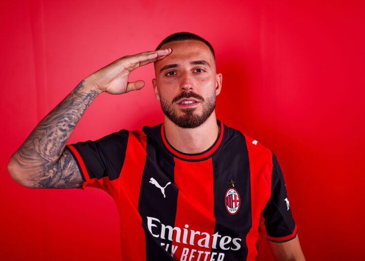 Mario Gila of AC Milan