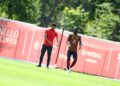 Fikayo Tomori and Ruben Amorim AC Milan ميلان أموريم توموري