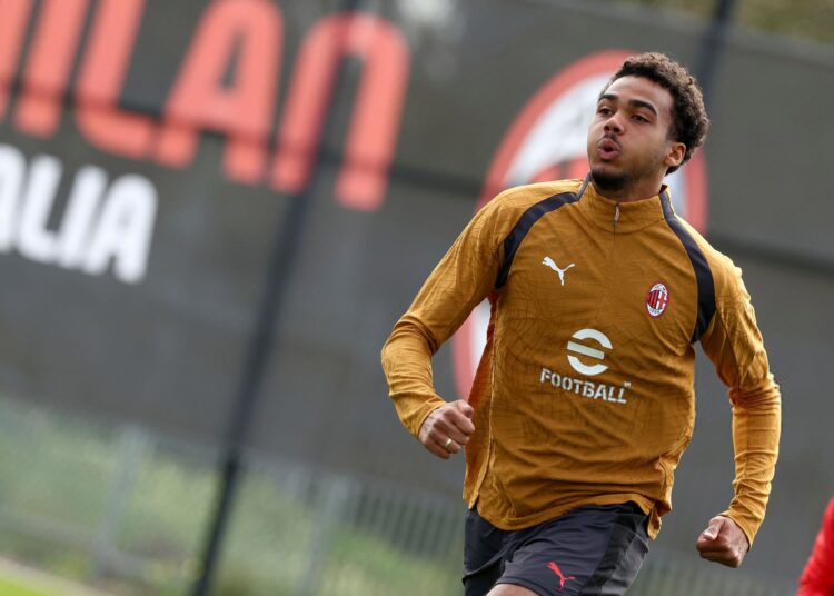 David Odogu of AC Milan أودوغو ميلان