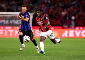 Yunus Musah of AC Milan يونس موسى ميلان