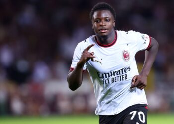 Alphadjo Cisse of AC Milan