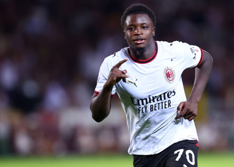 Alphadjo Cisse of AC Milan