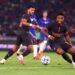 JAKARTA, INDONESIA - AUGUST 08: Christopher Nkunku of AC Milan in action during the Pre-Season Friendly match between Chelsea FC and AC Milan on August 08, 2026 in Jakarta, Indonesia. (Photo by Giuseppe Cottini/AC Milan via Getty Images)