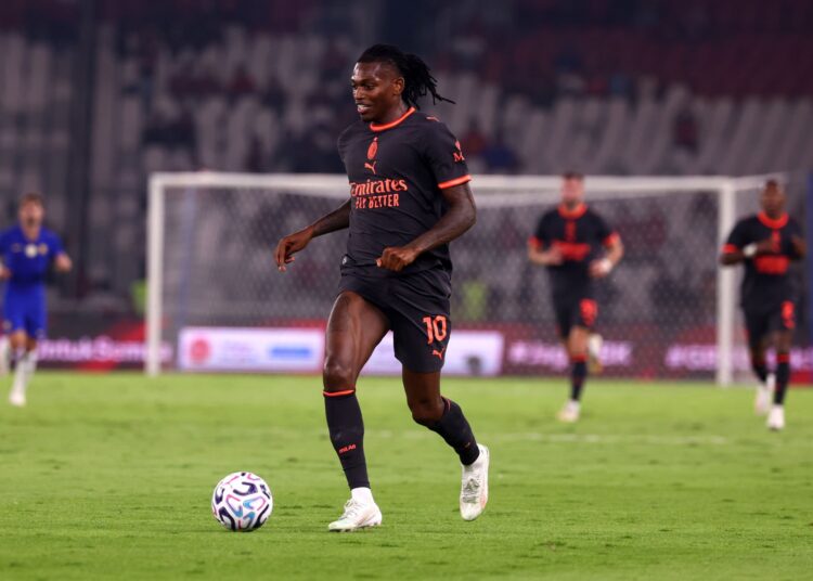Rafael Leao of AC Milan