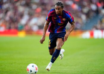 Alejandro Balde of Barcelona