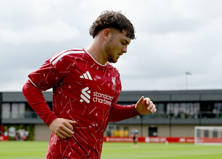 Harvey Elliott of Liverpool