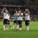 AC Milan players celebrate ميلان