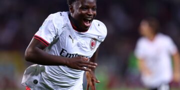 Alphadjo Cissé of AC Milan سيسي ميلان