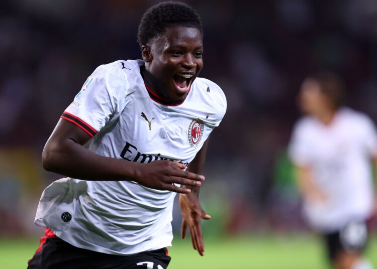 Alphadjo Cissé of AC Milan سيسي ميلان