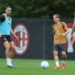 Luka Modric and Adrien Rabiot AC Milan ميلان رابيو مودريتش