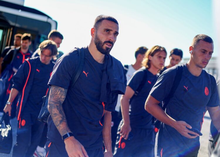 Mario Gila of AC Milan غيلا ميلان