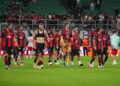 AC Milan players pose for a team photo before the UEFA Europa League league phase football match between AC Milan and SL Benfica at San Siro Stadium in Milan, Italy, on September 16, 2026. (Photo by Alessio Morgese/NurPhoto via Getty Images)