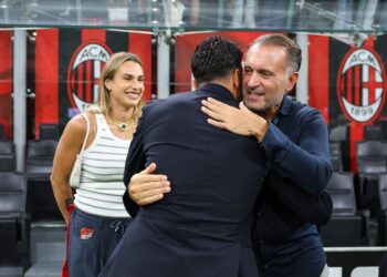 Gerry Cardinale and Ruben Amorim of AC Milan ميلان أموريم كاردينالي
