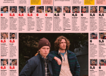 Gazzetta AC Milan players ratings against Juventus 07/09/226