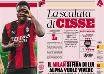 Gazzetta: Milan can trust Cisse who wants to experience more dream nights