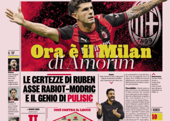 Gazzetta: Now it is Amorim’s Milan – Rabiot and Modric’s partnership and Pulisic’s genius