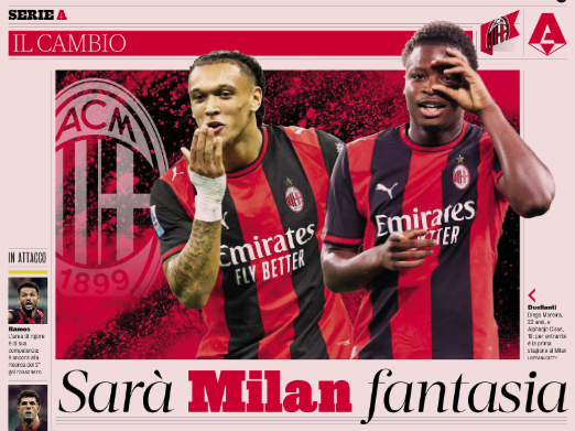 Gazzetta: Saelemaekers injury delays Milan’s plans as Moreira and Cisse battle for a starting spot