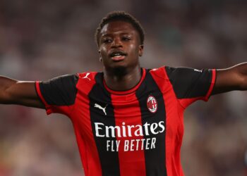 Alphadjo Cisse of AC Milan ميلان سيسي
