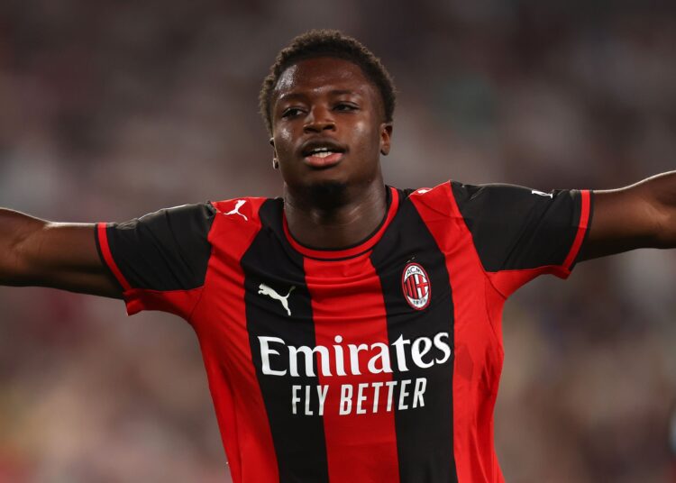 Alphadjo Cisse of AC Milan ميلان سيسي