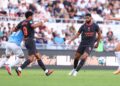 AC Milan's Ruben Loftus Cheek and Goncalo Ramos vs Lazio