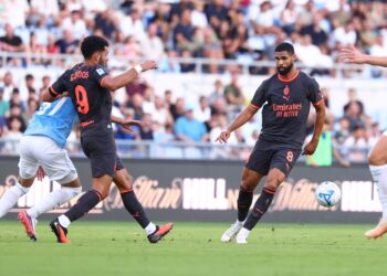 AC Milan's Ruben Loftus Cheek and Goncalo Ramos vs Lazio