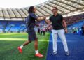 Gerry Cardinale and Diego Moreira of AC Milan كاردينالي موريرا ميلان