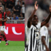 Gonçalo Ramos of AC Milan and Randal Kolo Muani of Juventus