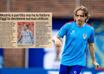 Gazzeta: Modrić travelled with Croatia despite fever – Decision on his involvement today