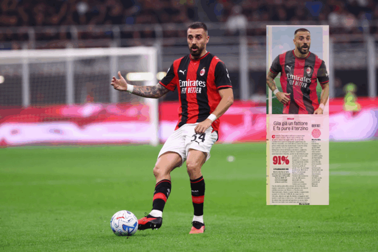 Mario Gila AC Milan ميلان غيلا