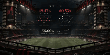 Milan and goals at both ends: what ten seasons of data show