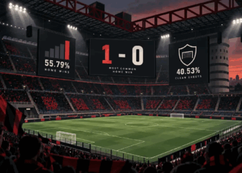 Ten Seasons of Serie A scorelines, and What They Say About Milan at San Siro