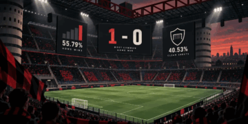 Ten Seasons of Serie A scorelines, and What They Say About Milan at San Siro