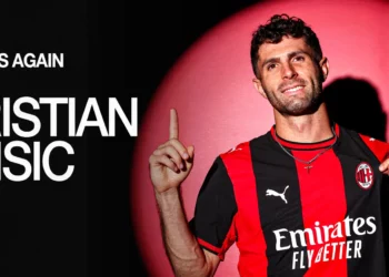 Christian Pulisic of AC Milan ميلان بوليسيك