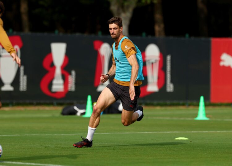 Matteo Gabbia of AC Milan غابيا ميلان