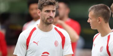 Matteo Gabbia of AC Milan غابيا ميلان