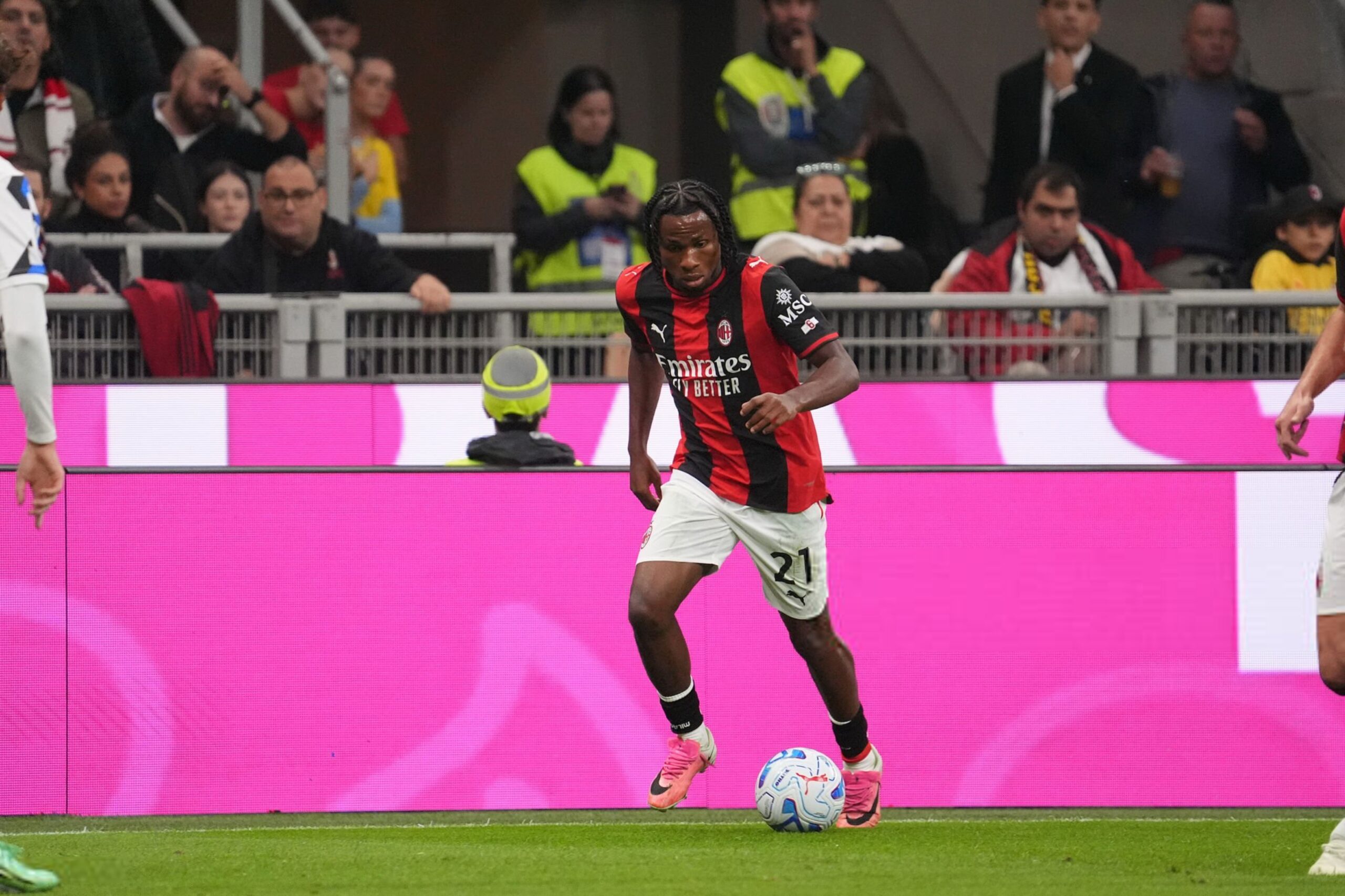 Samuel Chukwueze of AC Milan