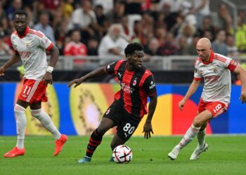 Yunus Musah of AC Milan يونس موسى ميلان